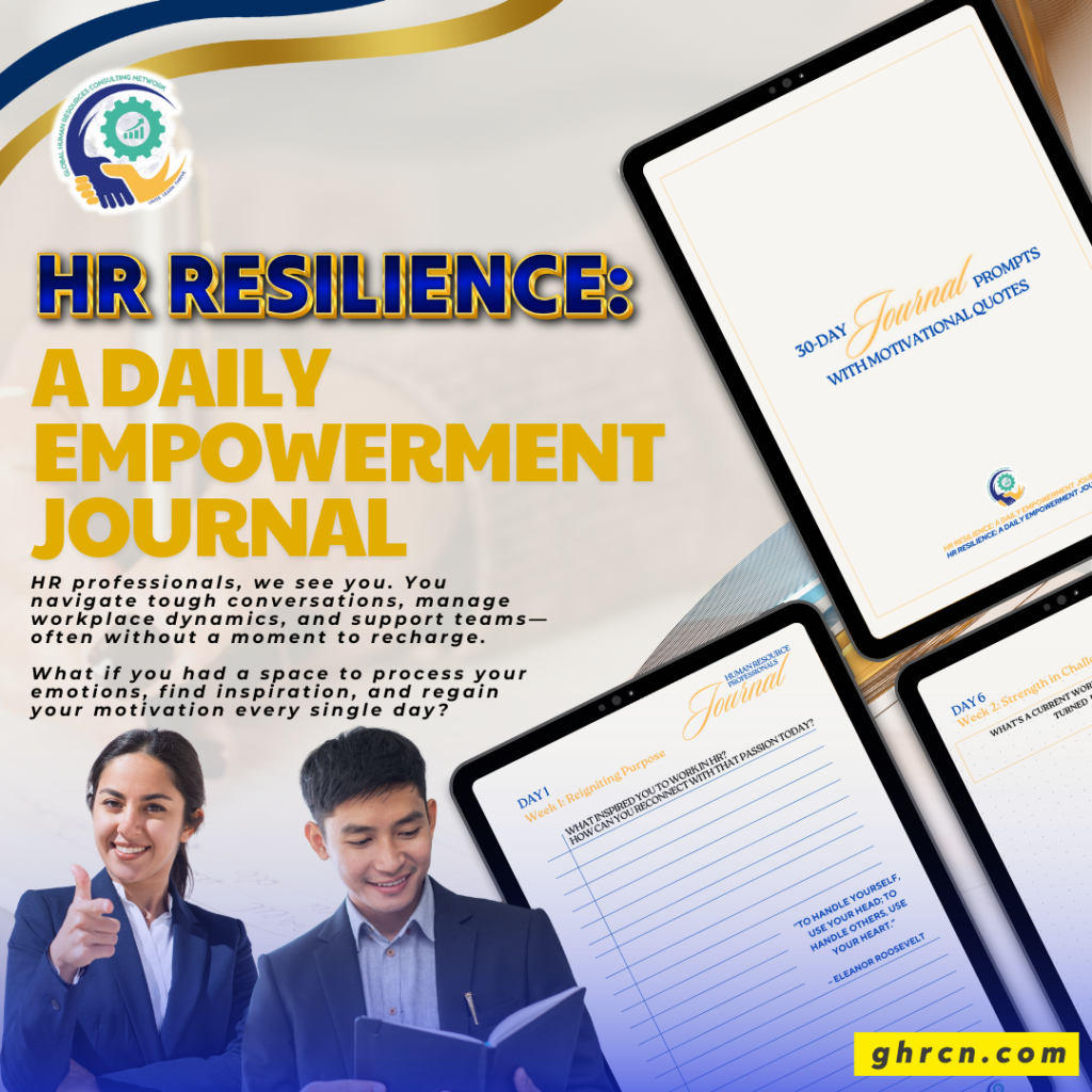 GHRCN 30-Day Journal